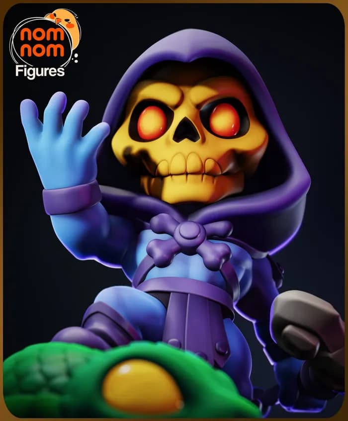 STL - chibi skeletor he man@hehestl