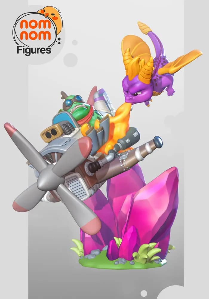 STL - chibi spyro