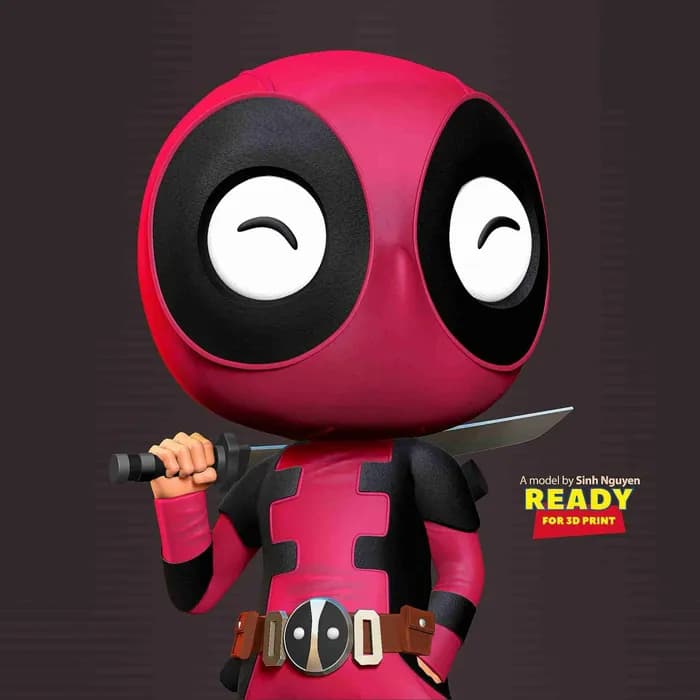 STL - chibipool render 3