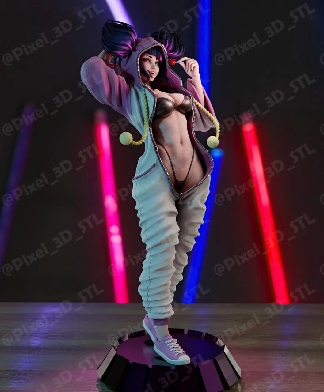 STL - Chica Anime en Pijama