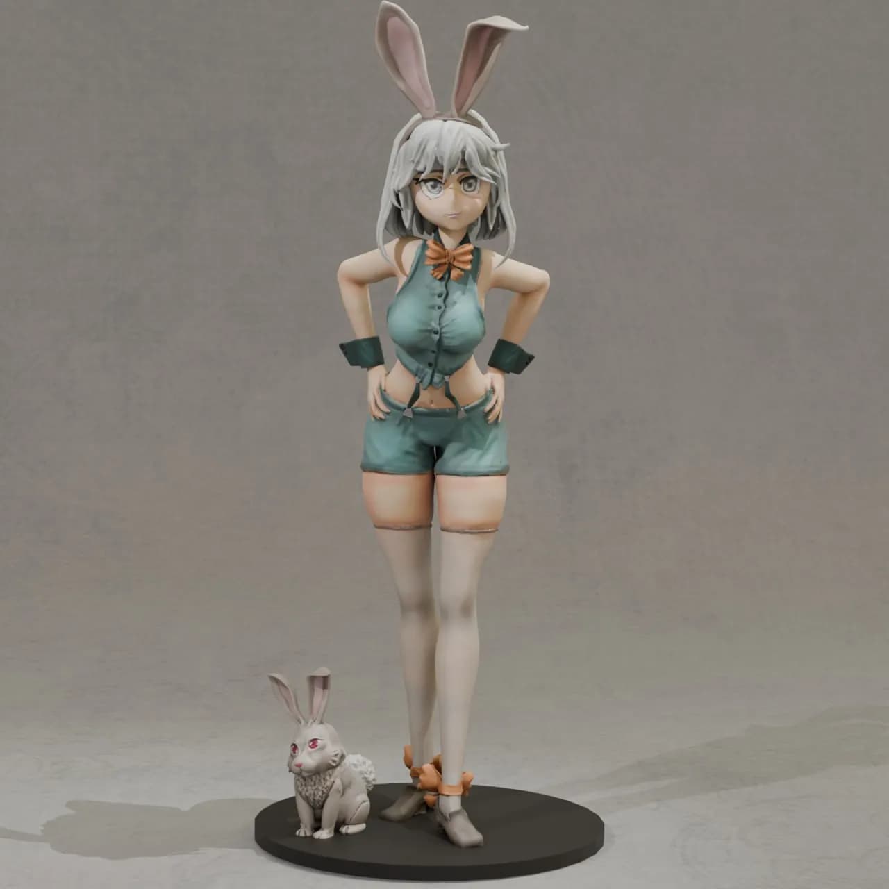 STL - Chica Conejo Anime