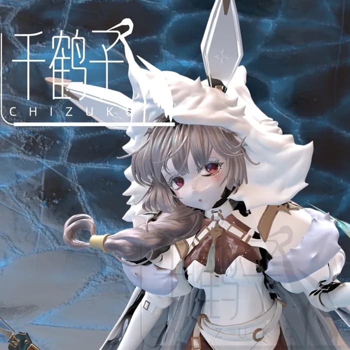 STL - Chizuko Snow Bunny 2.0 figura