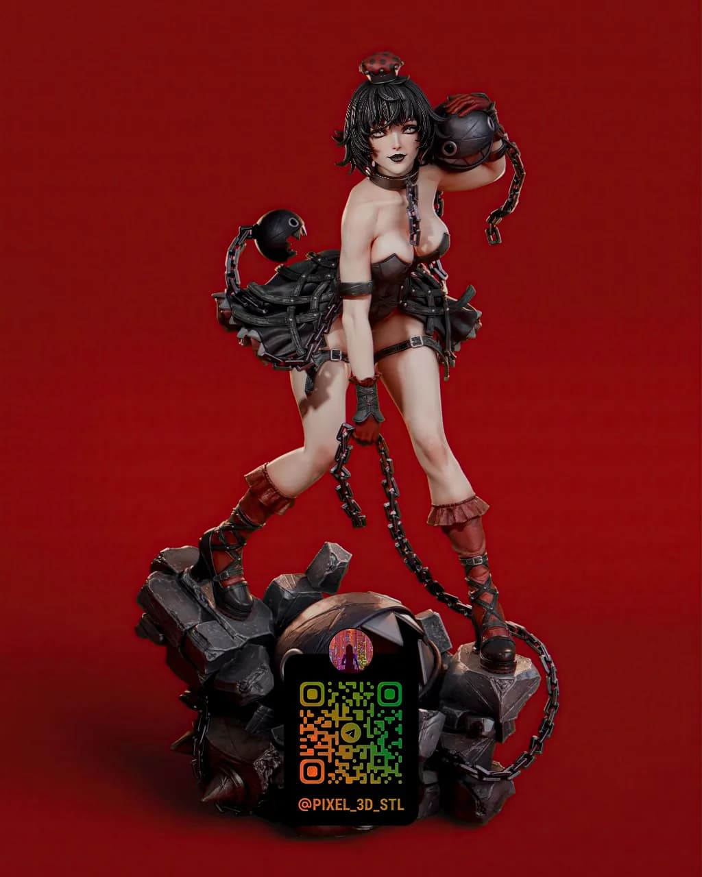 STL - Chompette Super Mario