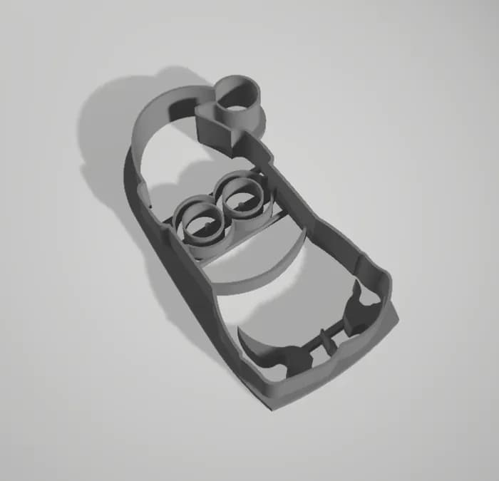 STL - christmas minion detail