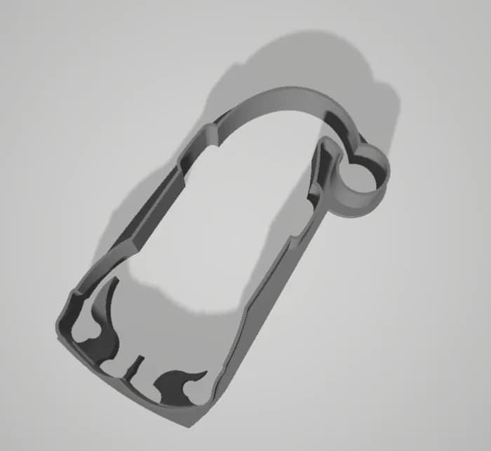 STL - christmas minion silhouette