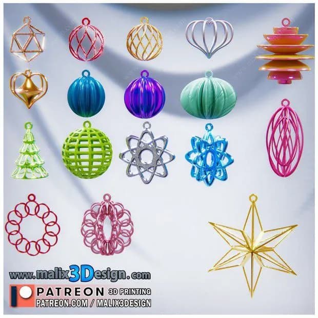 STL - Christmas Ornament 2