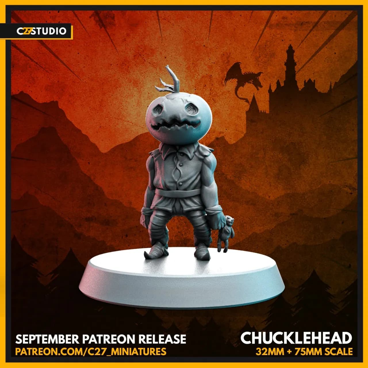 STL - Chucklehead figura de terror
