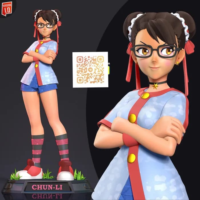 STL - chun li ready to fight