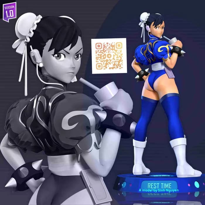 STL - chun li street fighter