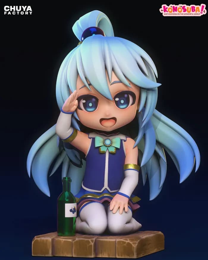 STL - chuya factory aqua render 3