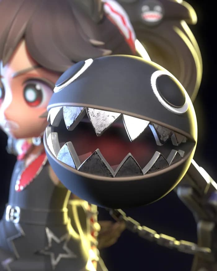 STL - chuya factory chompette render 4