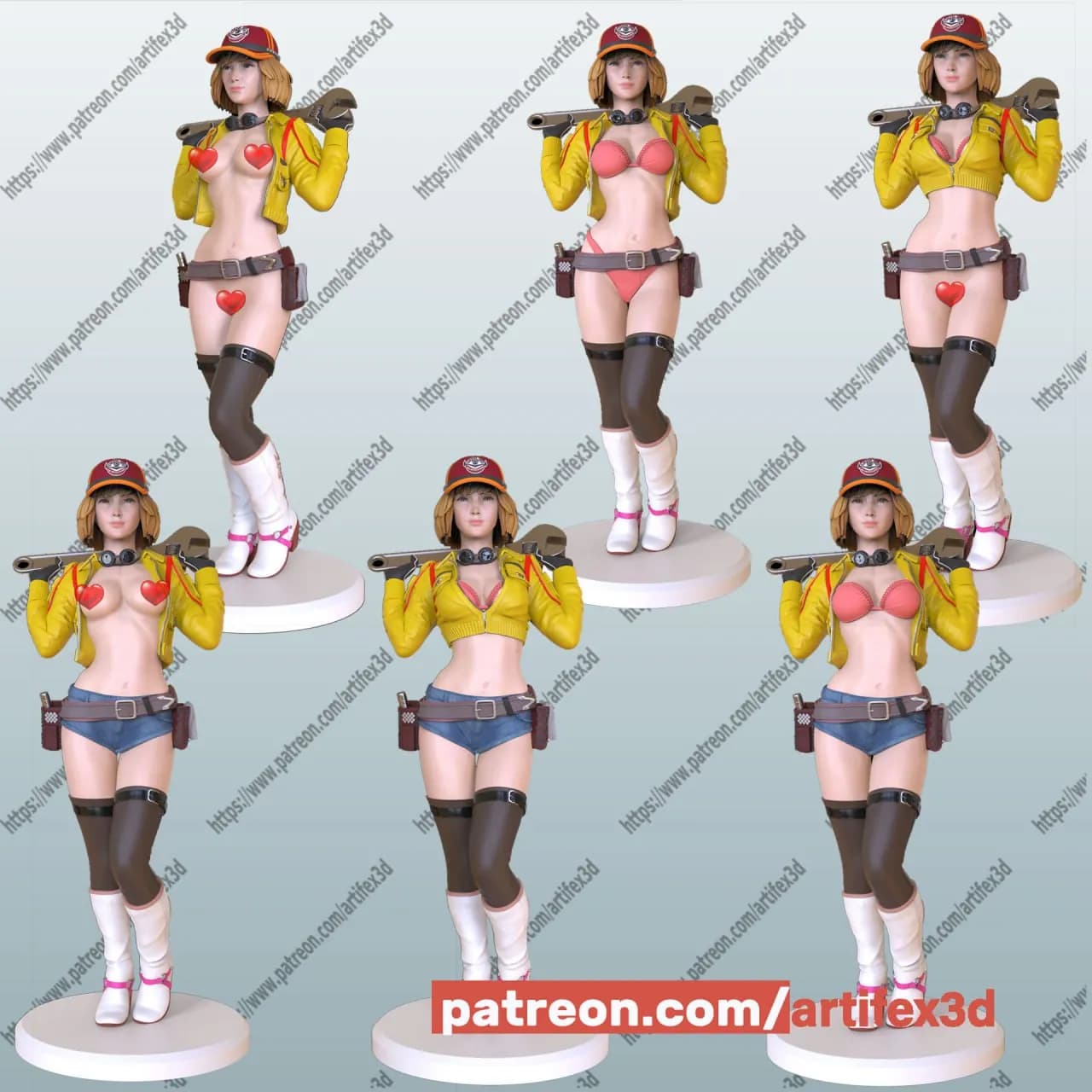 STL - Cindy Aurum Fantasy Artifex3D
