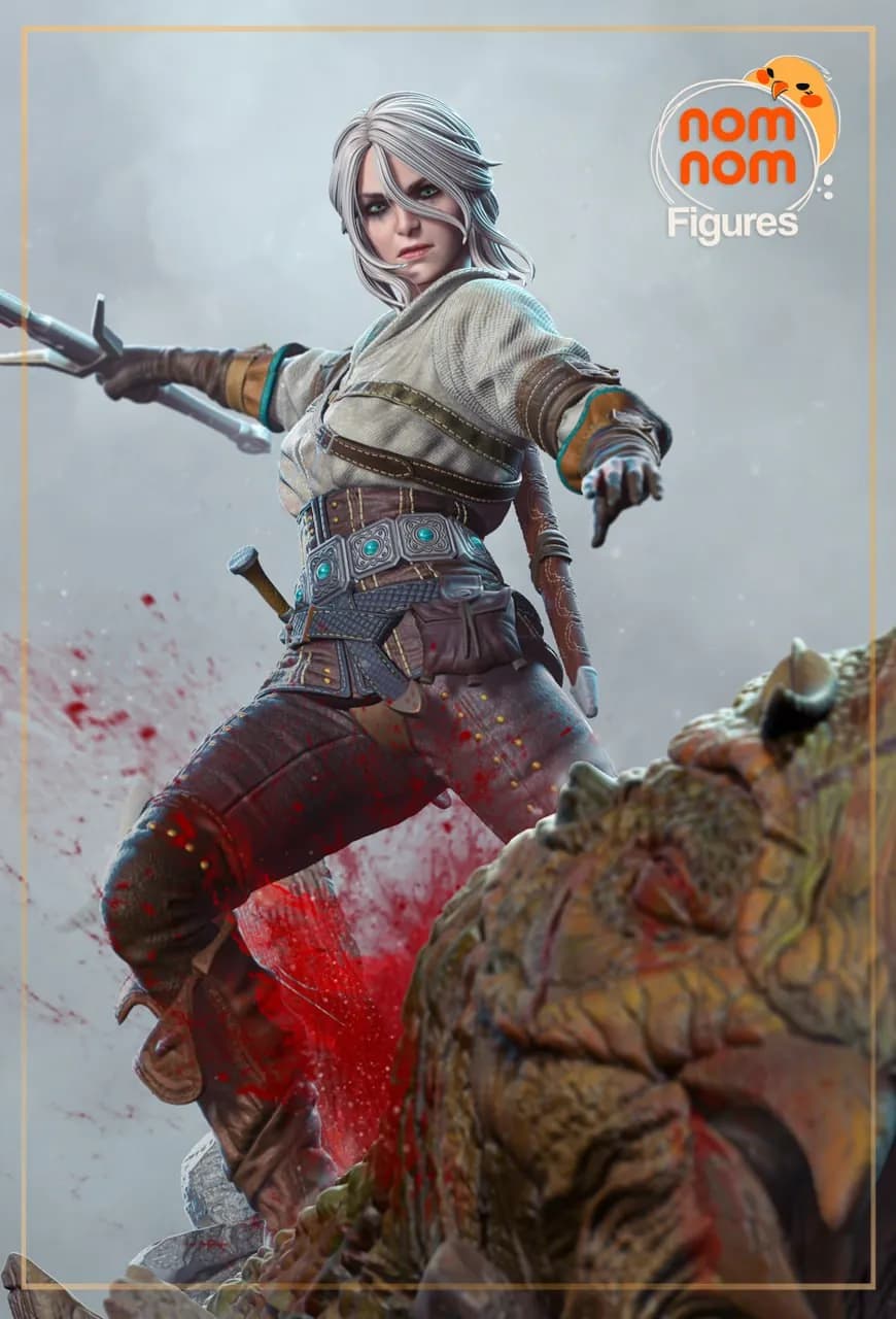 STL - Ciri de The Witcher 3