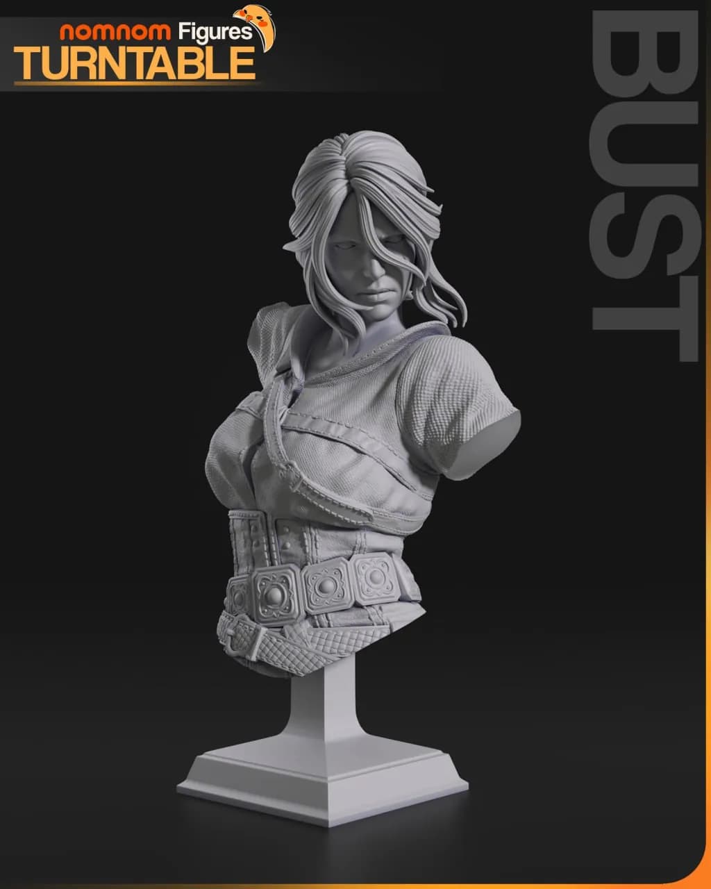 STL - Ciri de The Witcher 3 render 3