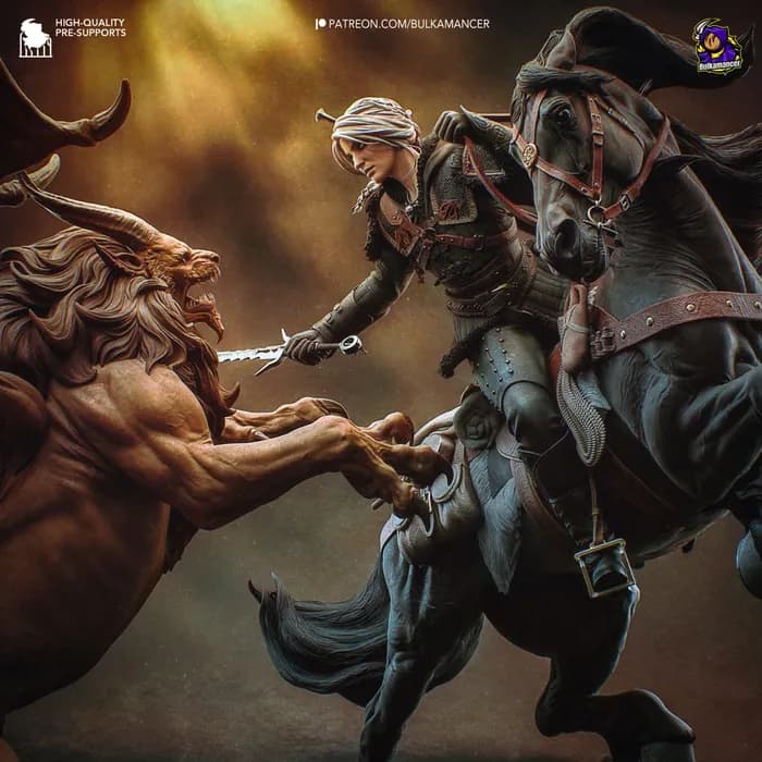 STL - ciri vs manticore bukm x render 2
