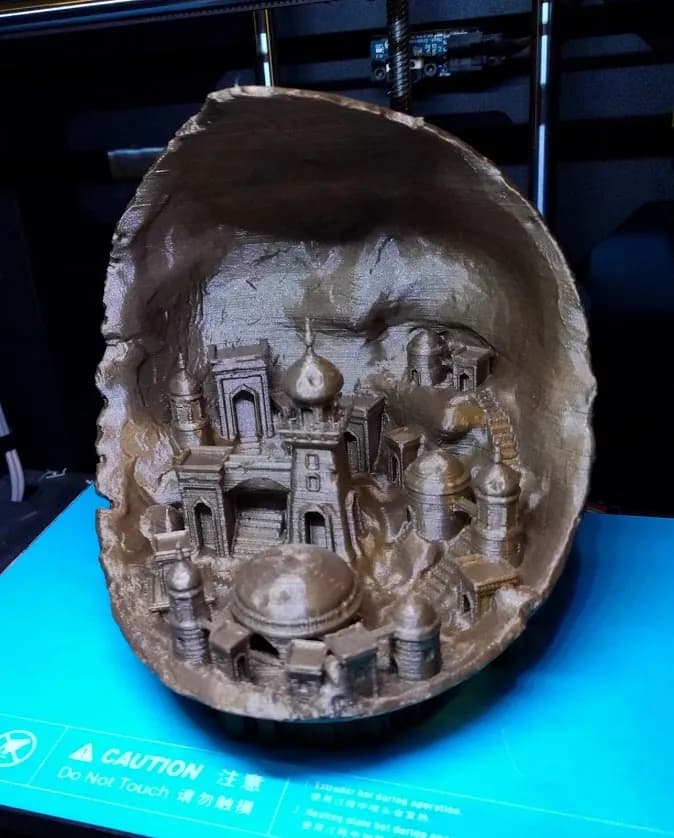 STL - Ciudad Fantasia Medieval