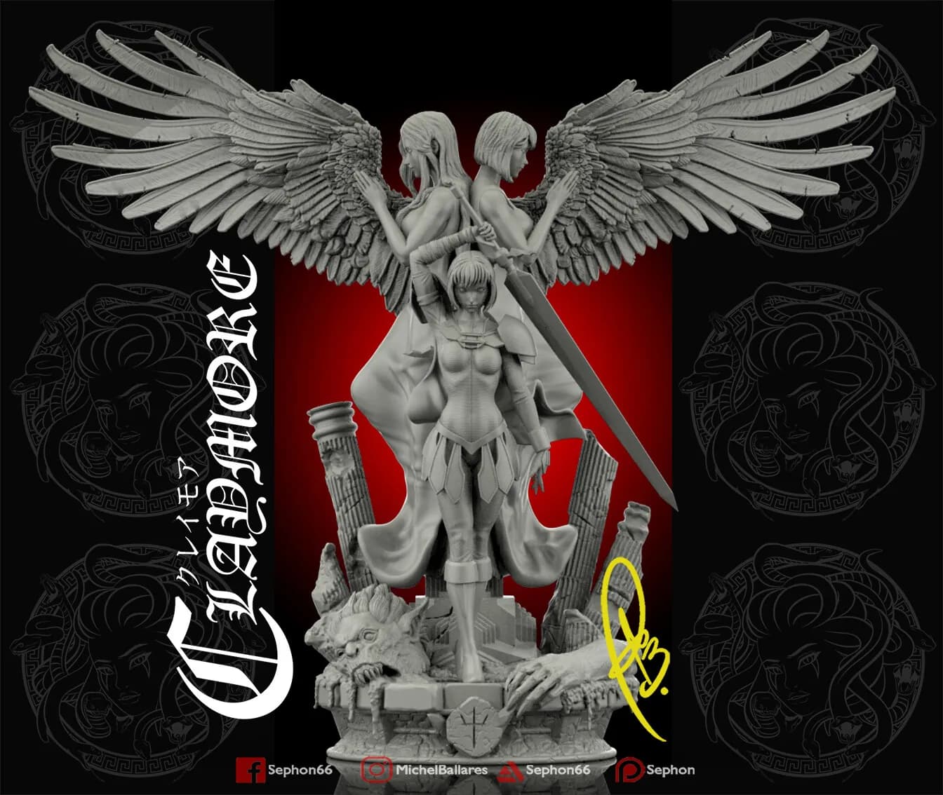 STL - Clare Claymore 2