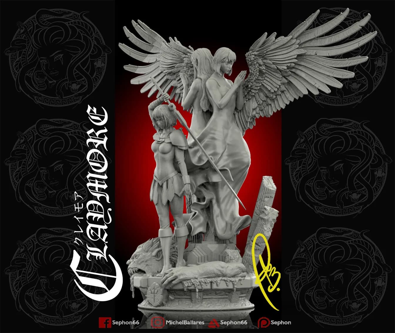STL - Clare Claymore 2