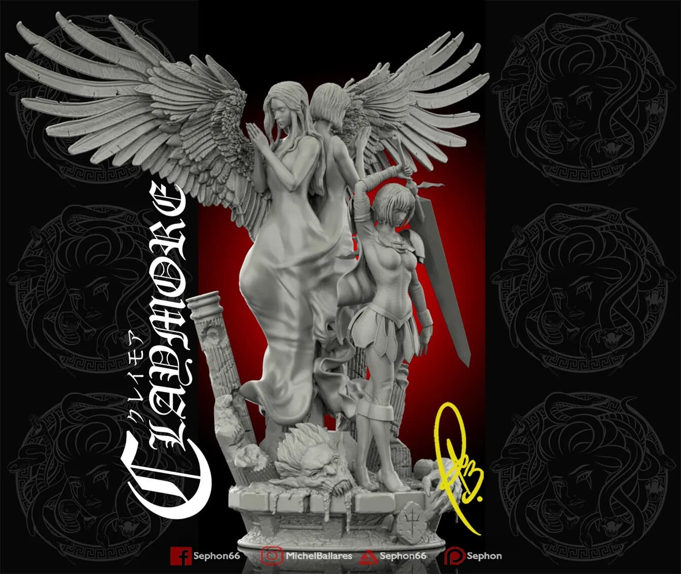 STL - Clare Claymore 2