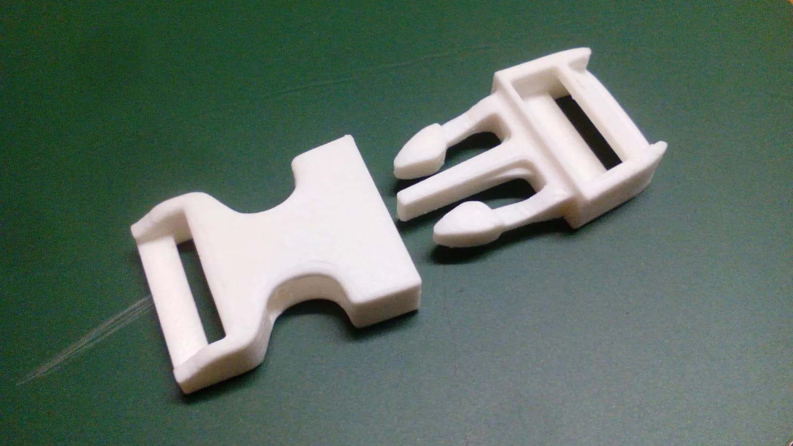 STL - Clip de 20mm para correas render 3