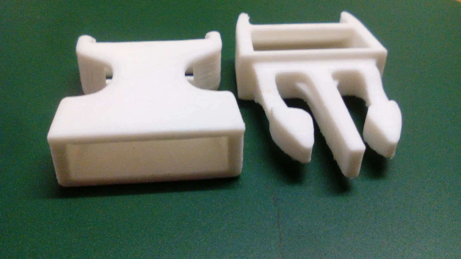 STL - Clip de 20mm para correas render 5