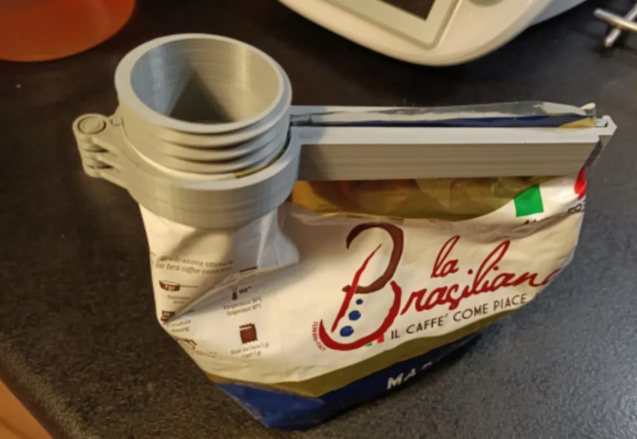 STL - Clip dosificador para café