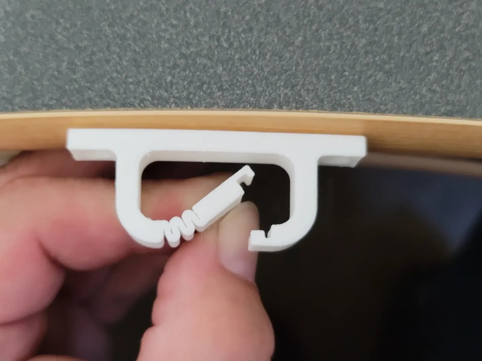 STL - Clip organizador de cables 2