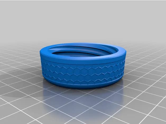 STL - Clip para bolsa de café Miele render 3