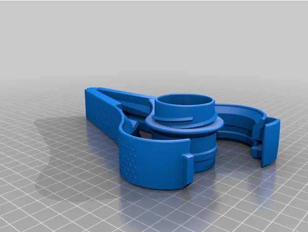 STL - Clip para bolsa de café Miele render 4