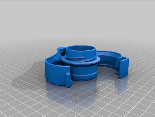STL - Clip para bolsa de café Miele render 5