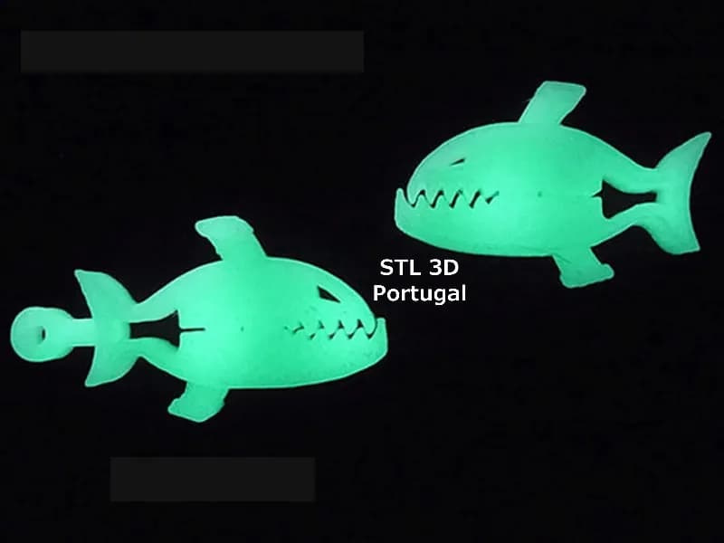 STL - Clips de piraña para ropa