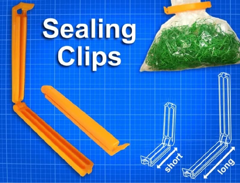 STL - Clips para sellar bolsas 2