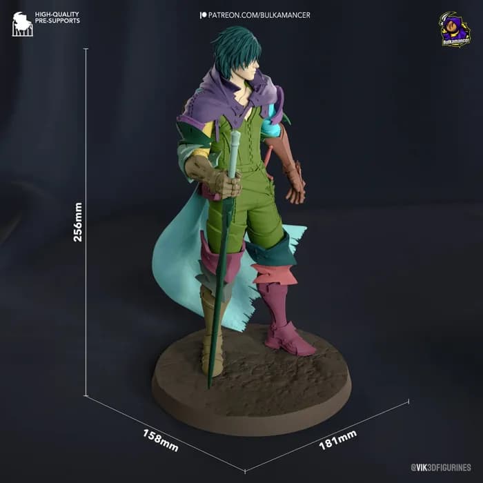 STL - clive no supports render 3