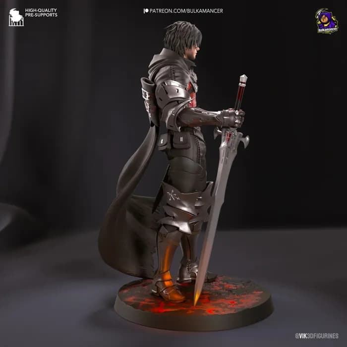 STL - clive no supports render 4