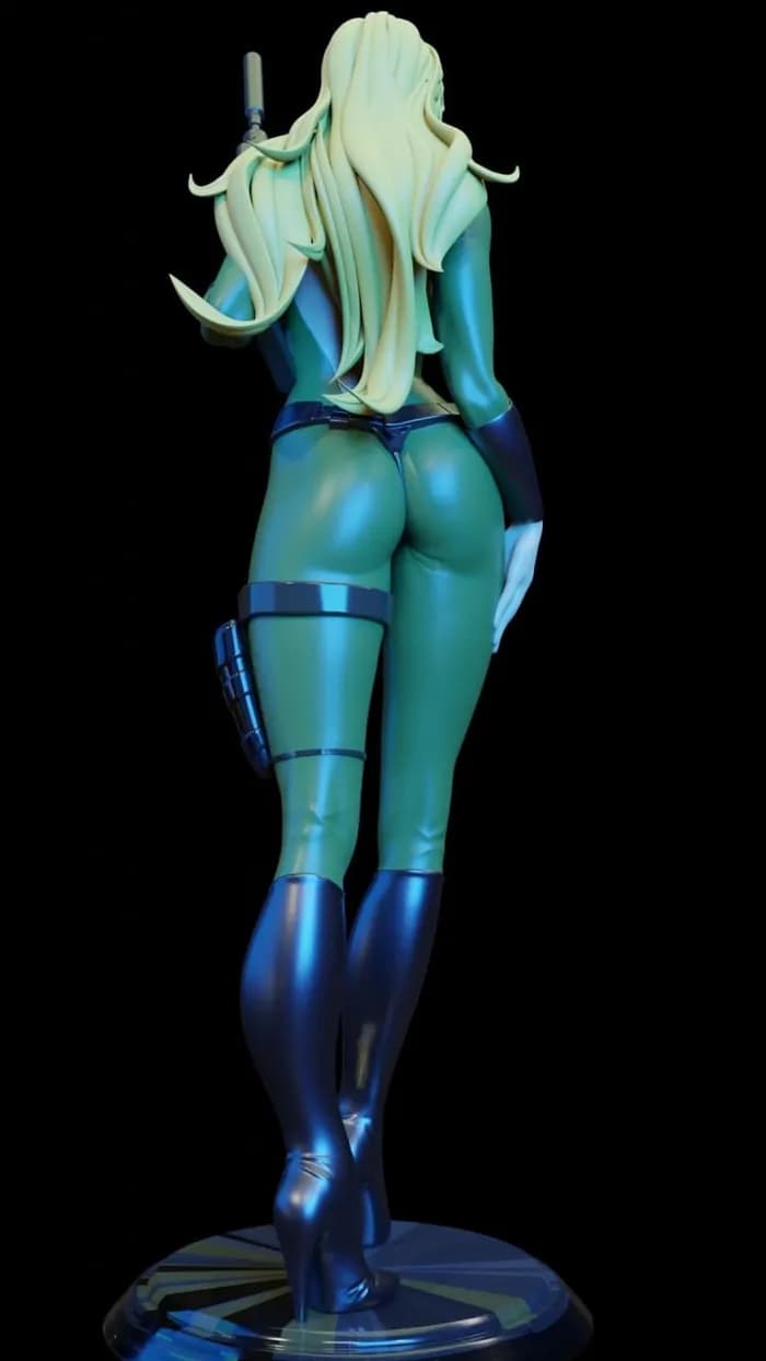 STL - Cobra Jane Royal Figura 3D render 2