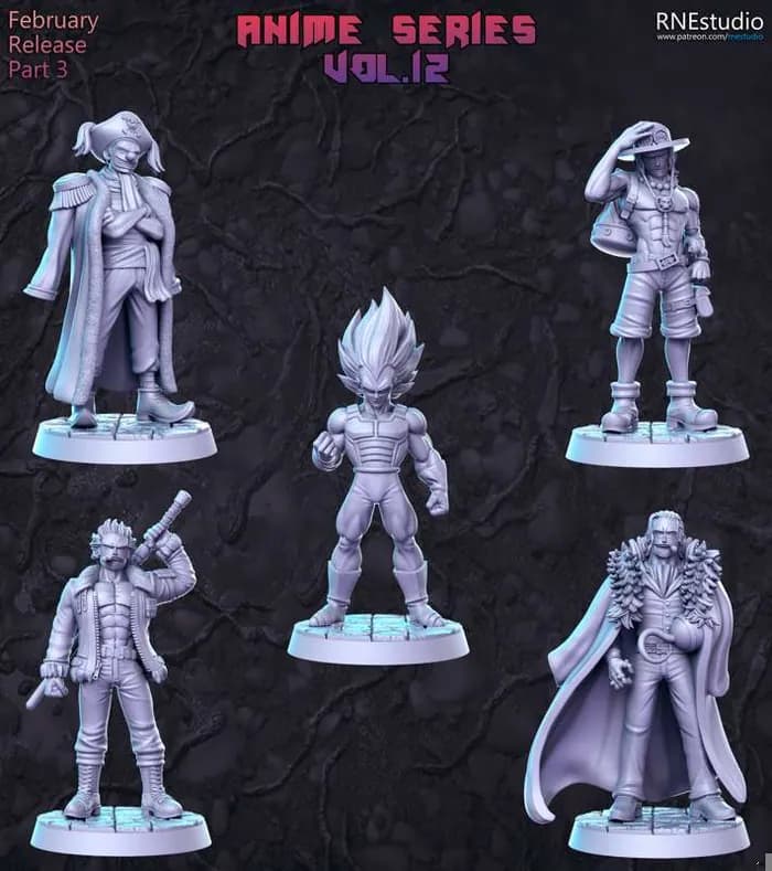 STL - Colección Anime Series Vol.12