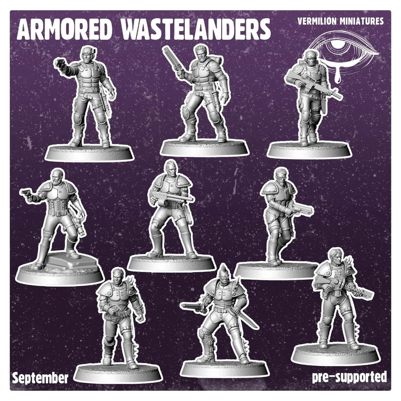 STL - Colección Armored Wastelanders