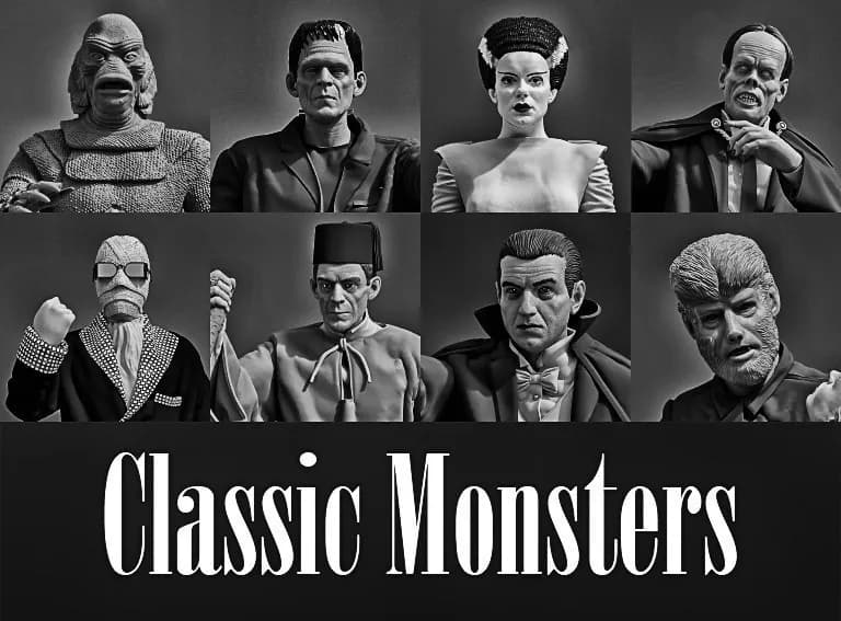 STL - Colección Clásica de Monstruos