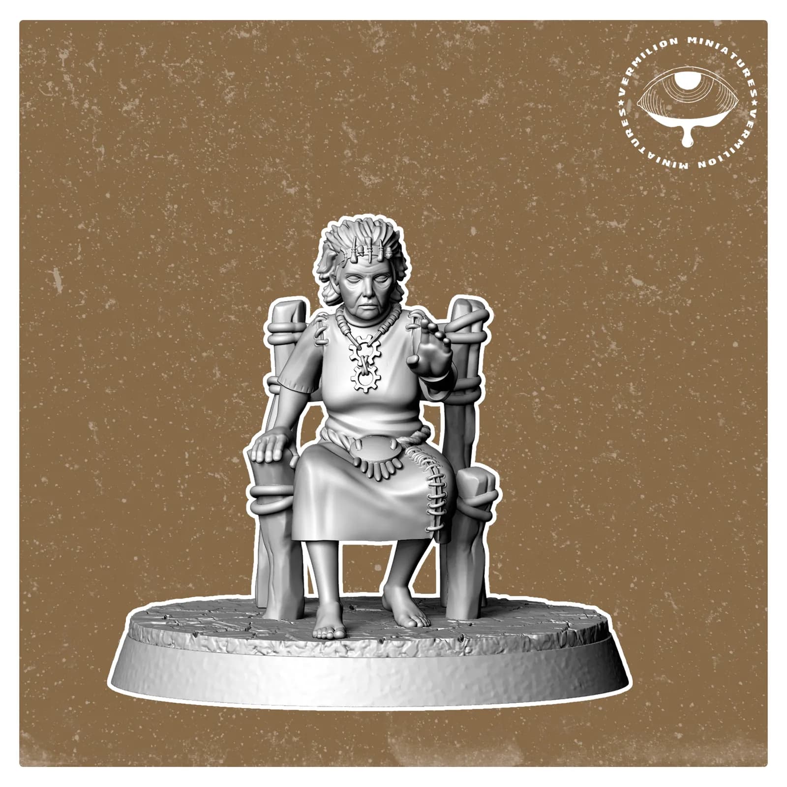 STL - Coleccion tribal de miniaturas render 2