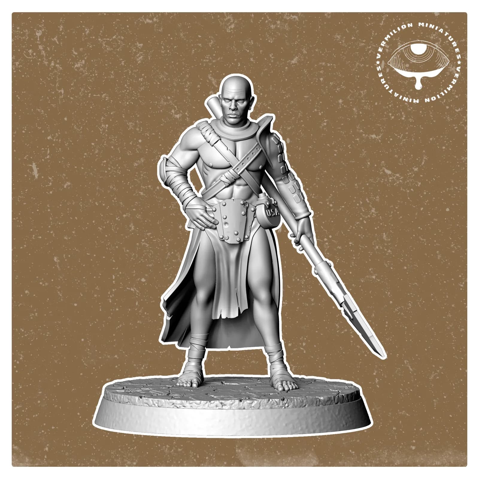 STL - Coleccion tribal de miniaturas render 4