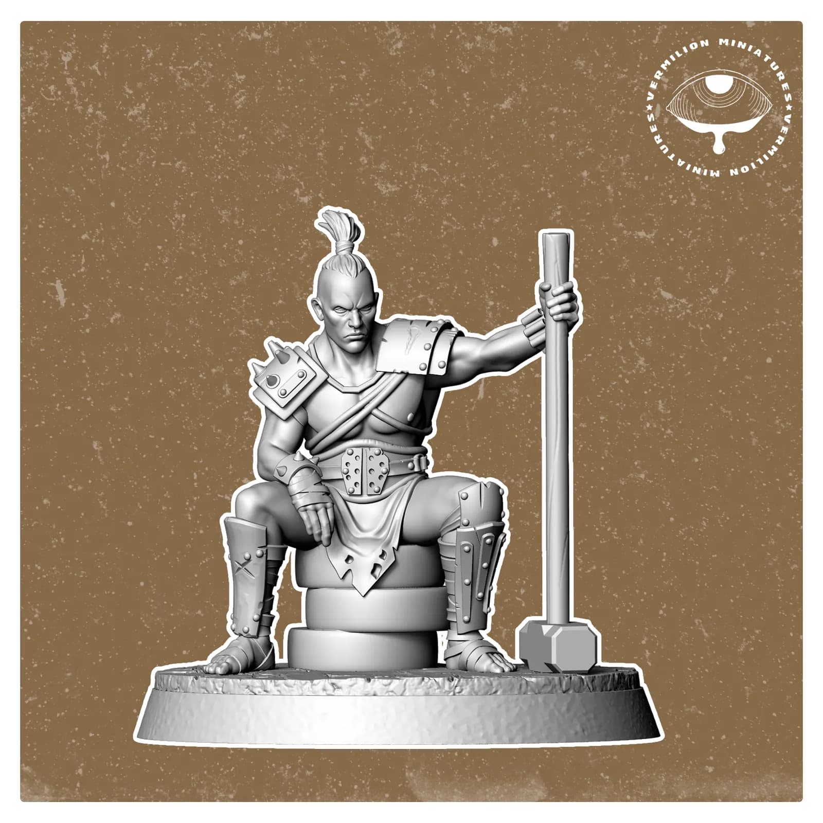STL - Coleccion tribal de miniaturas render 5