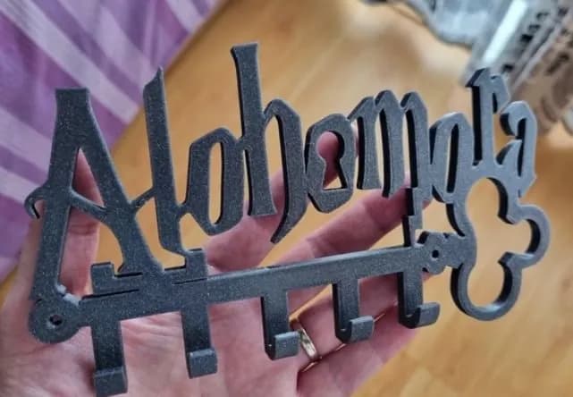 STL - Colgador de llaves Alohomora