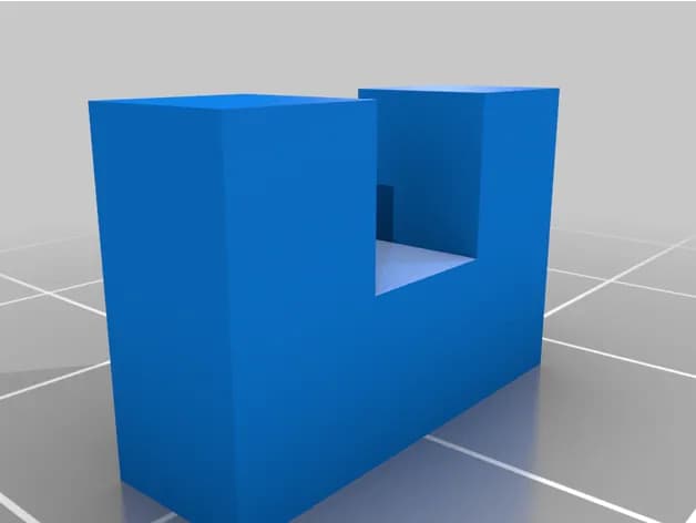 STL - Colgador de pared de Enderman render 2