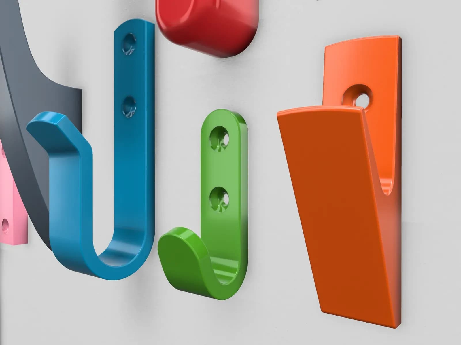 STL - Colgador de pared moderno