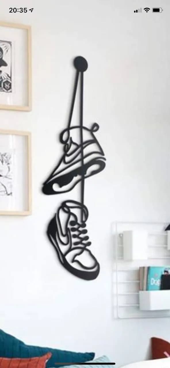 STL - Colgante de zapatillas