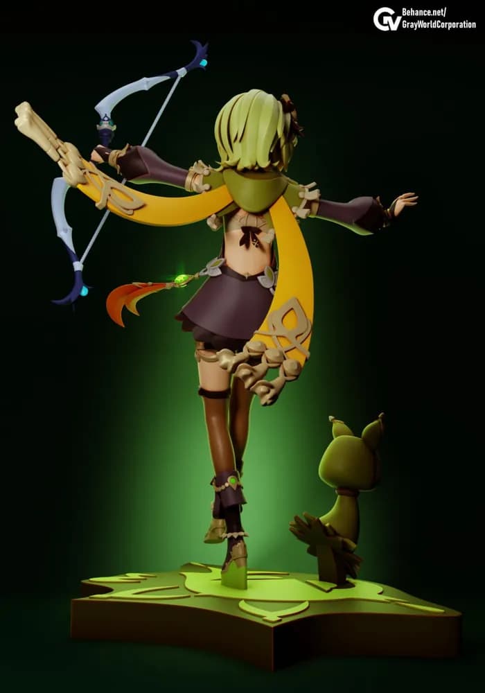 STL - collei render 3