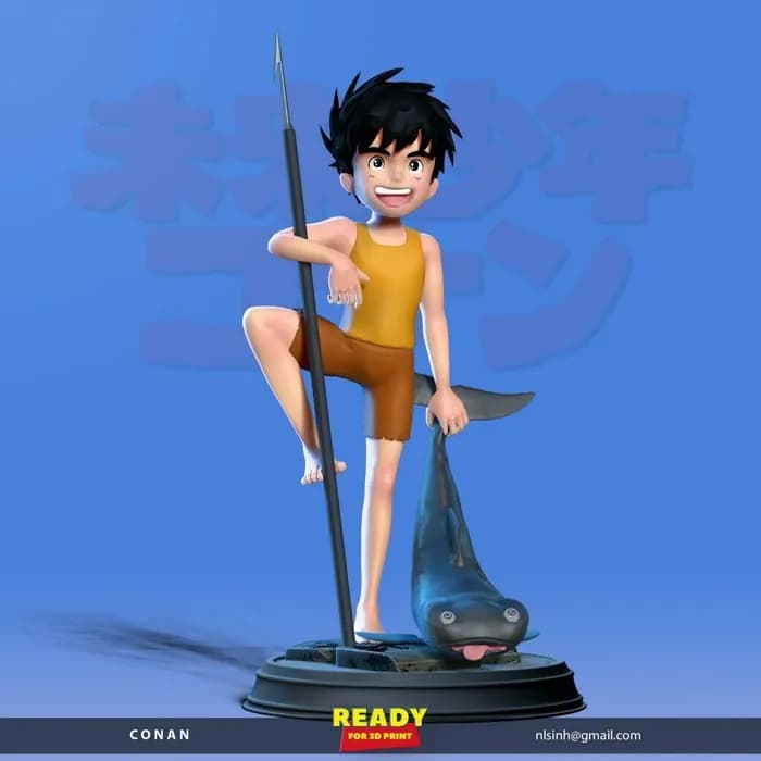 STL - conan future boy