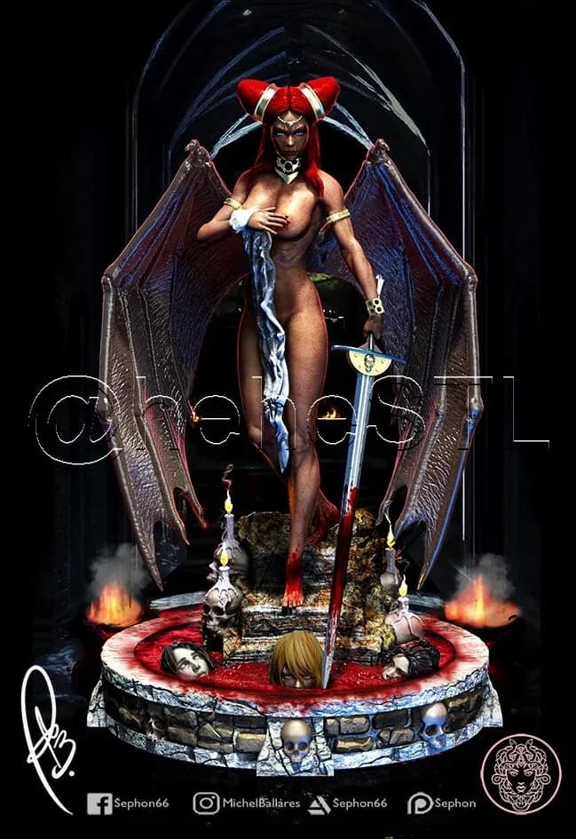 STL - Condesa Sangrienta Bathory