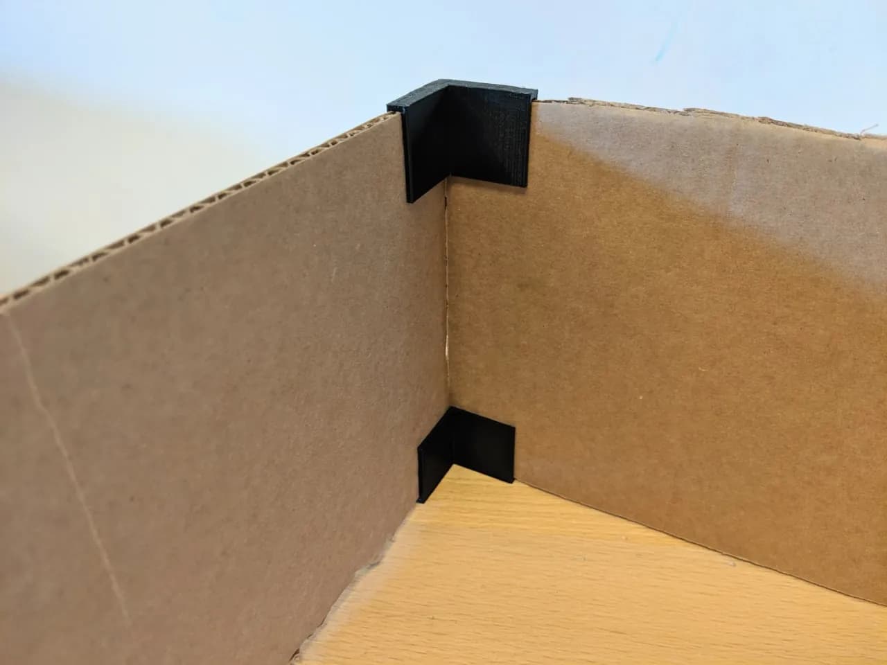 STL - Conectores para cartón y madera render 4