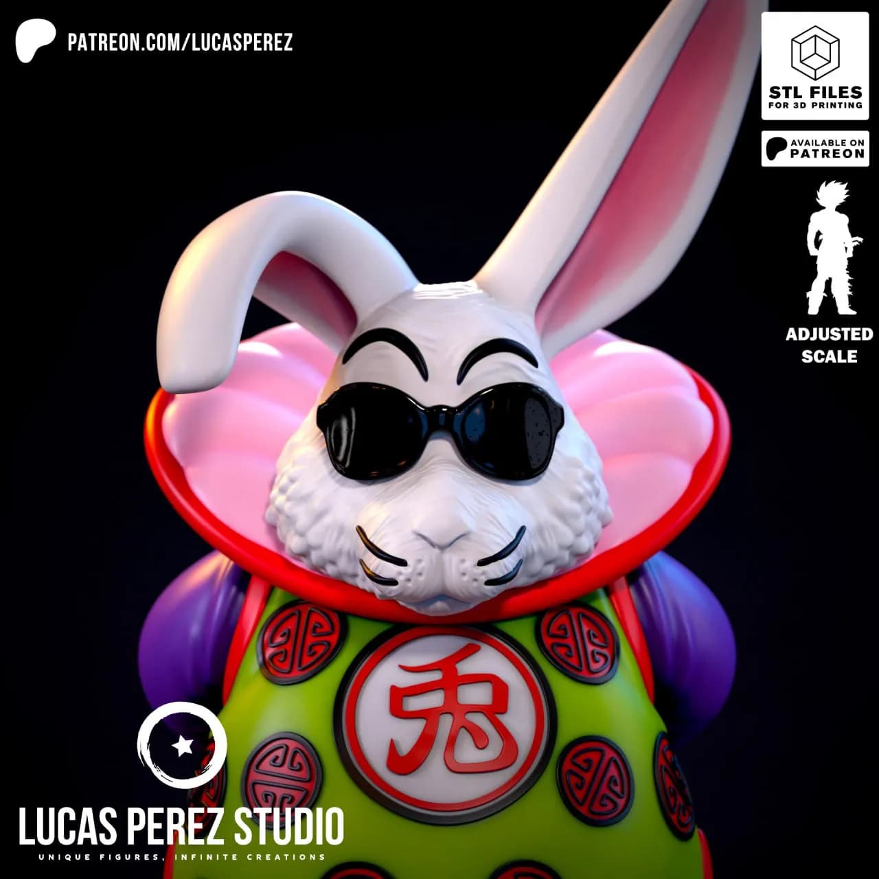 STL - Conejo Maestro Roshí